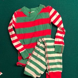 Hanna Andersson Holiday Stripe Pajamas